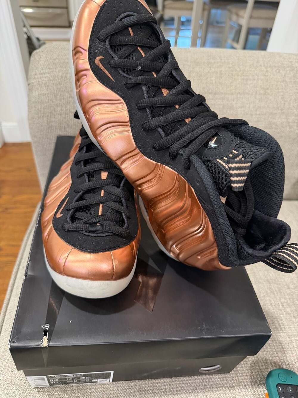 NIKE MENS Air Foamposite One "Copper" FZ9902 001